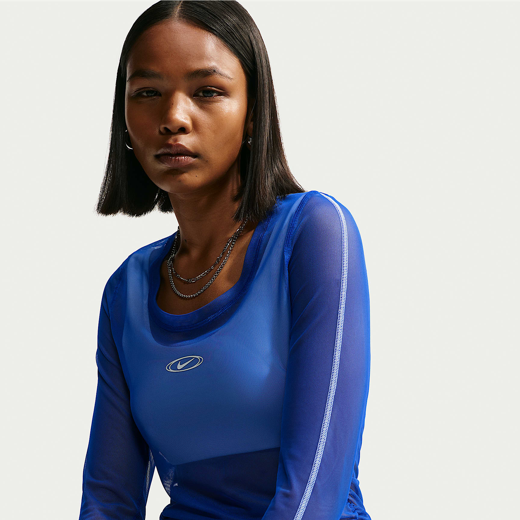 Nike Sportswear Women's Slim Long-Sleeve Sheer Top. Nike.com